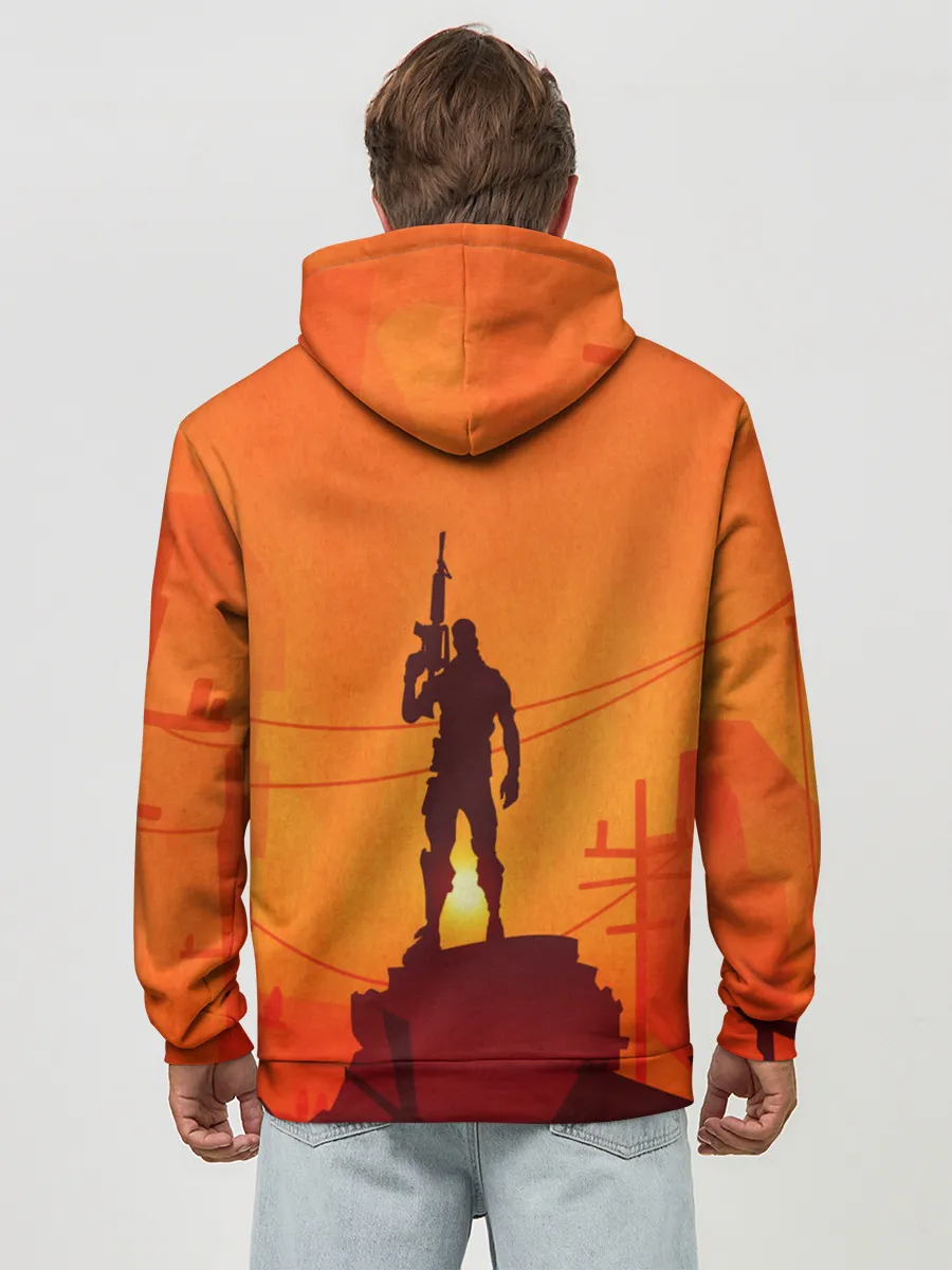 Худи мужской база хлопок / Fortnite.