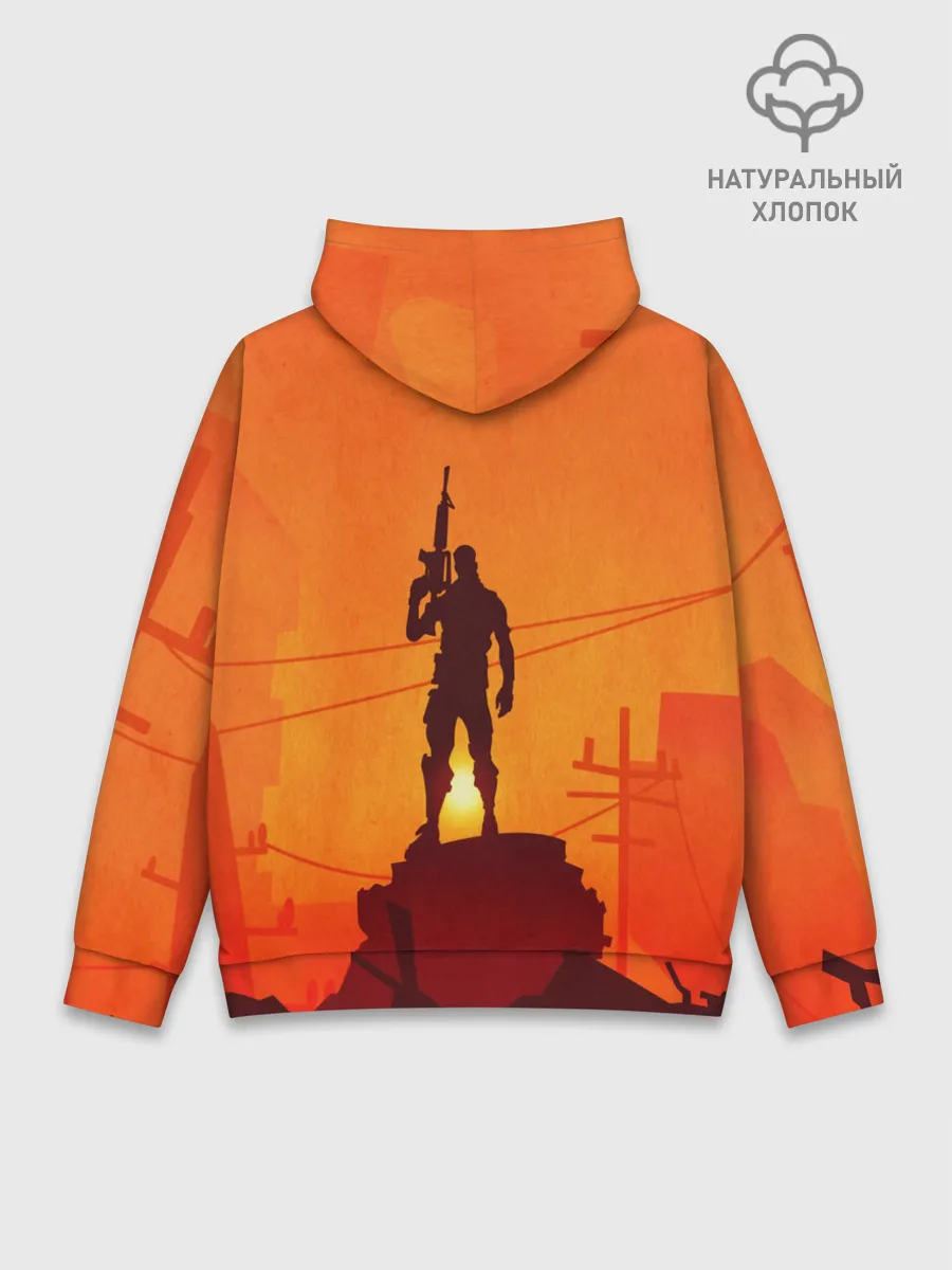 Худи мужской база хлопок / Fortnite.
