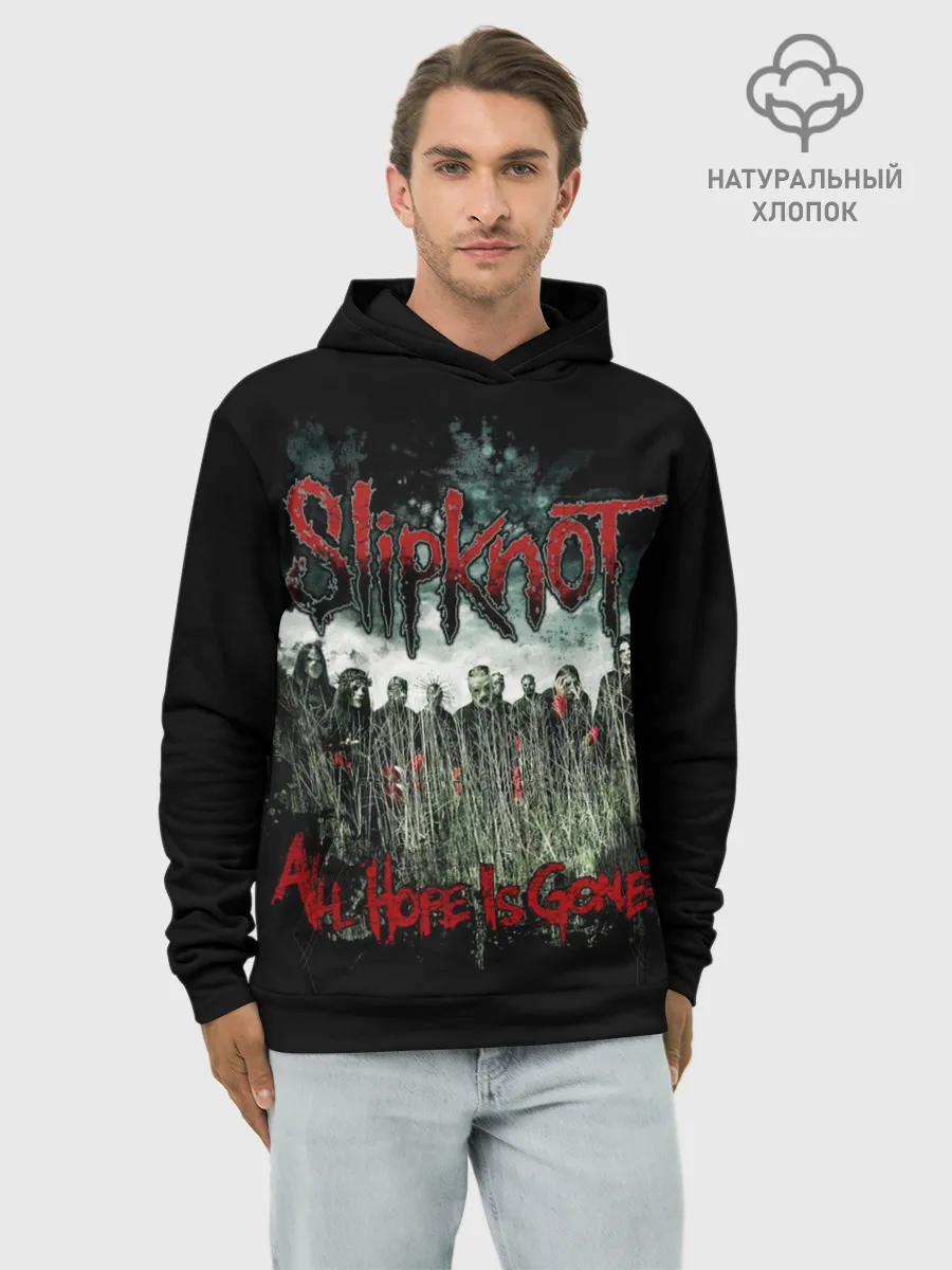 Худи мужской база хлопок / Slipknot