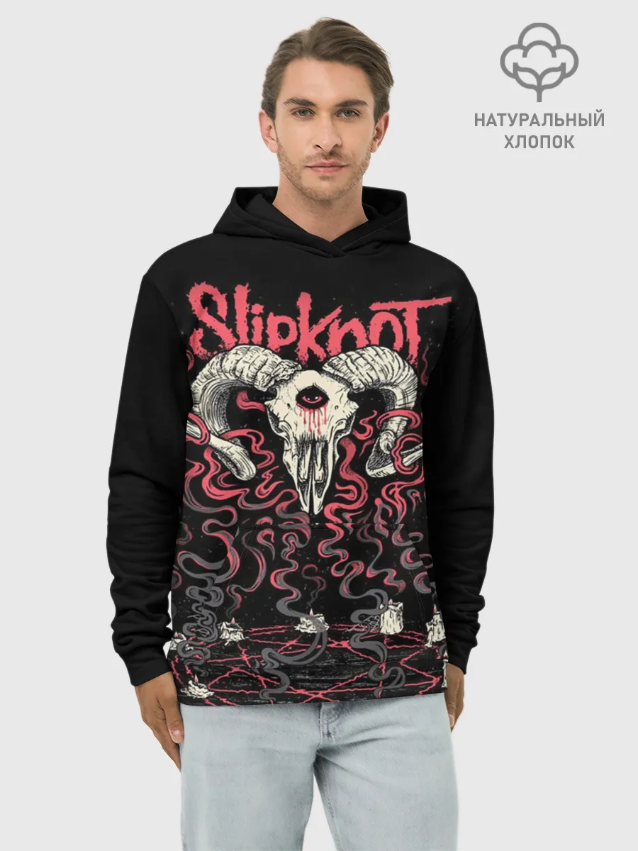 Худи мужской база хлопок / Slipknot