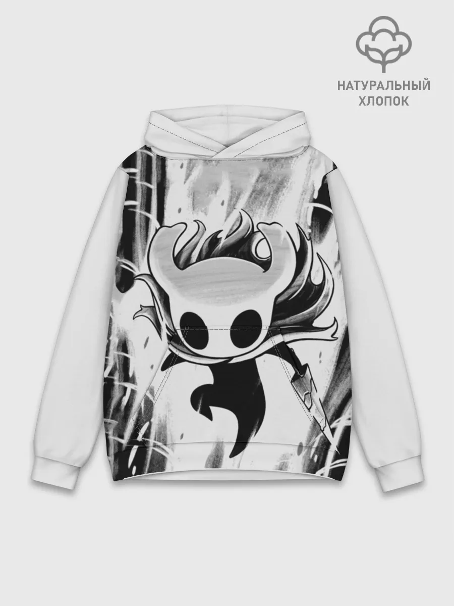 Худи мужской база хлопок / Hollow Knight