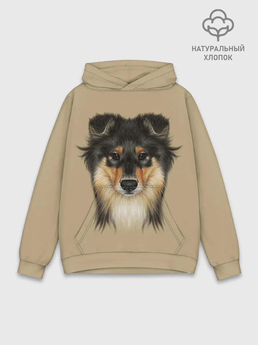 Худи мужской база хлопок / Sheltie
