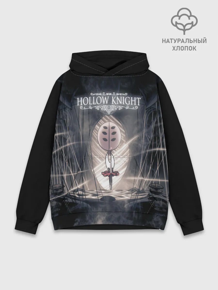 Худи мужской база хлопок / Hollow Knight.