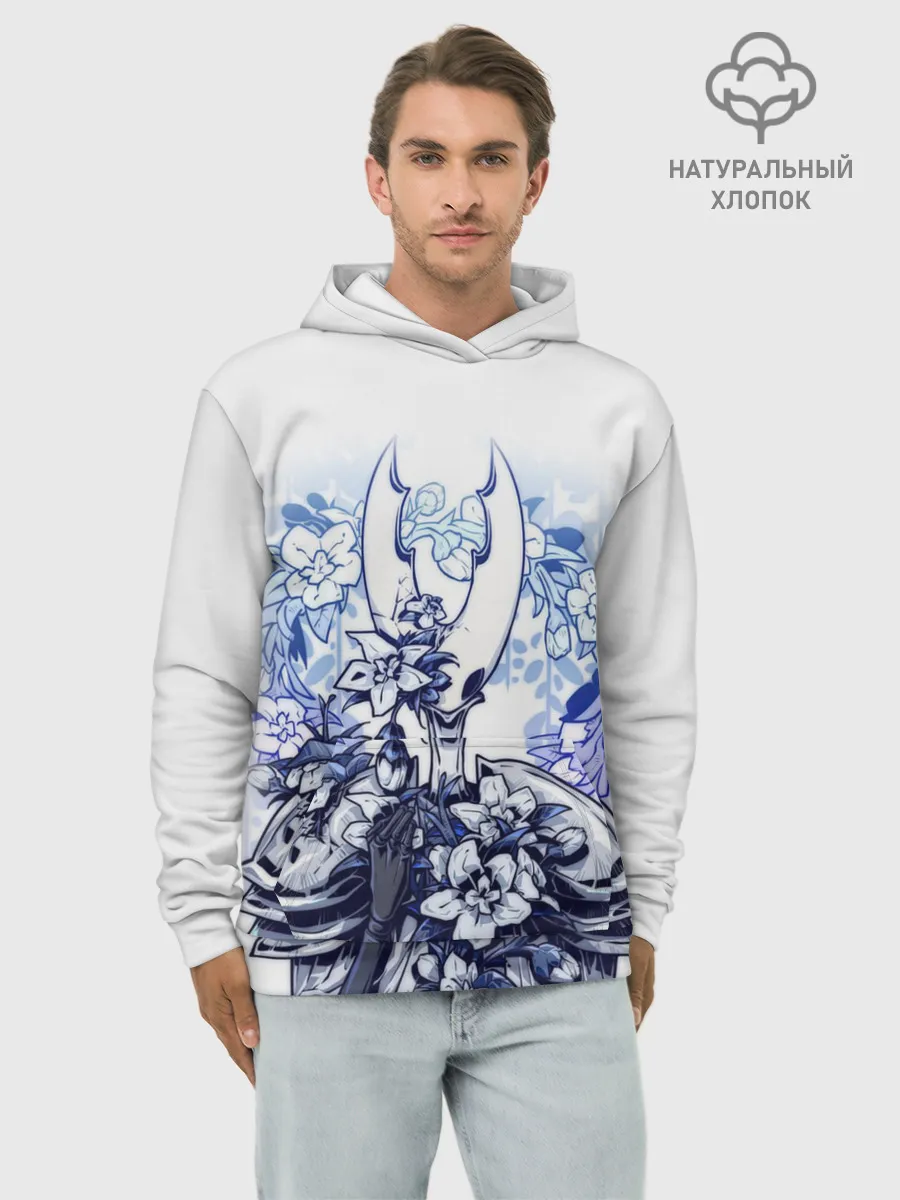 Худи мужской база хлопок / Hollow Knight