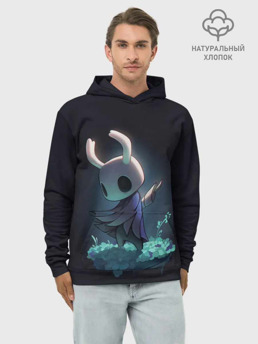 Худи мужской база хлопок / Hollow Knight