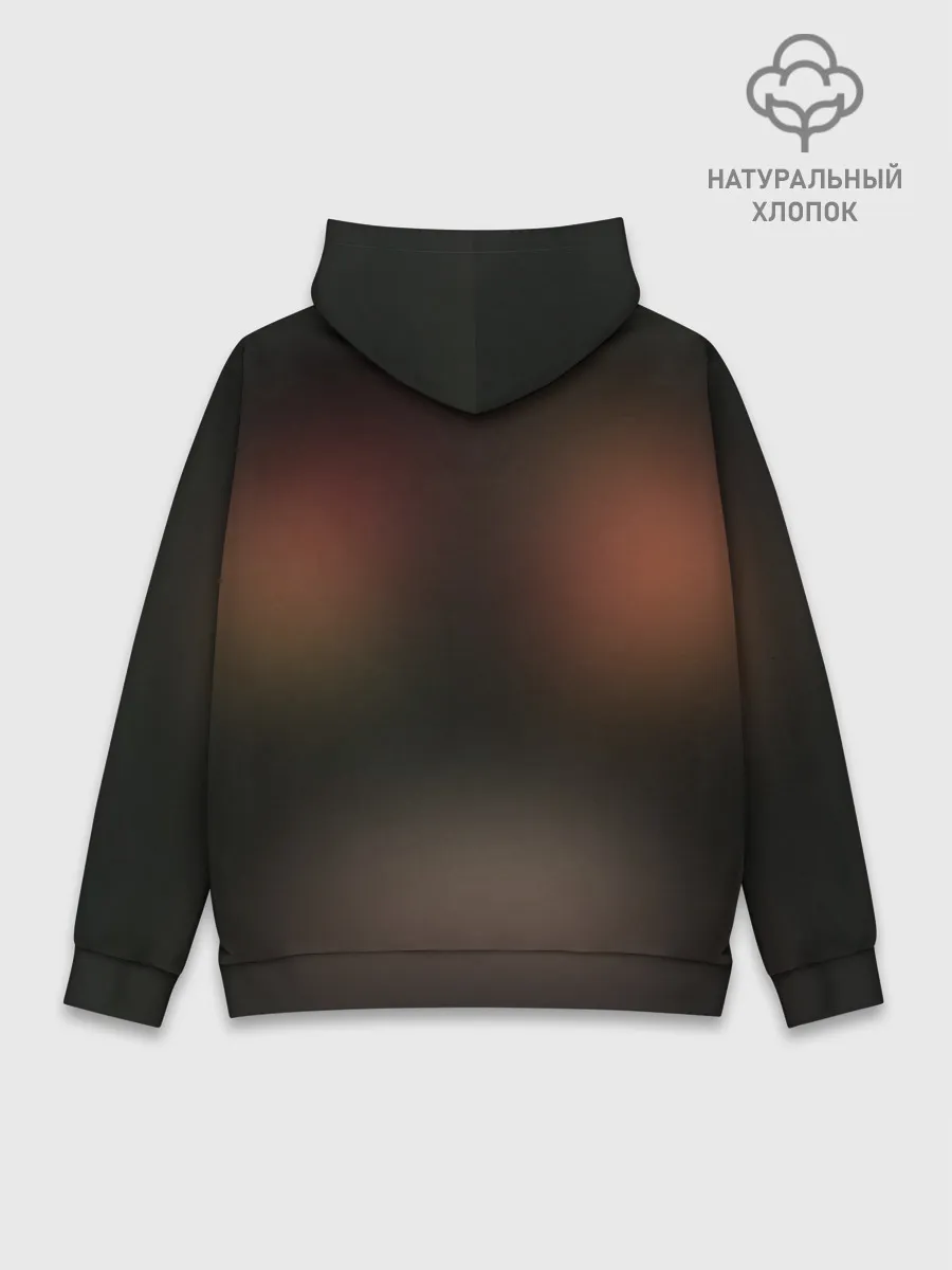 Худи мужской база хлопок / Годзилла