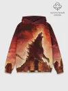 Худи мужской база хлопок / GODZILLA
