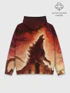 Худи мужской база хлопок / GODZILLA