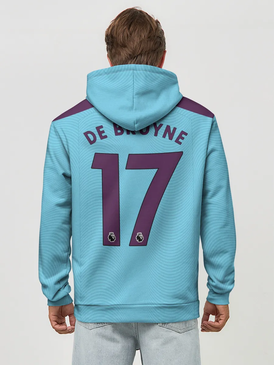 Худи мужской база хлопок / De Bruyne home 19-20