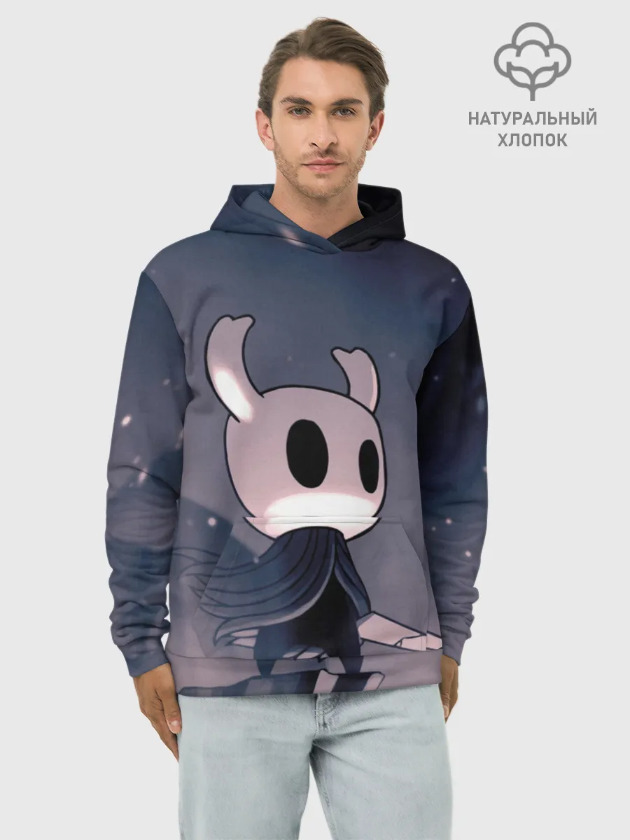 Худи мужской база хлопок / Рыцарь - HOLLOW KNIGHT