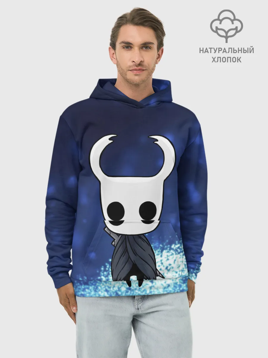 Худи мужской база хлопок / Рыцарь - HOLLOW KNIGHT