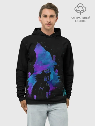 Худи мужской база хлопок / Мятежный дух севера