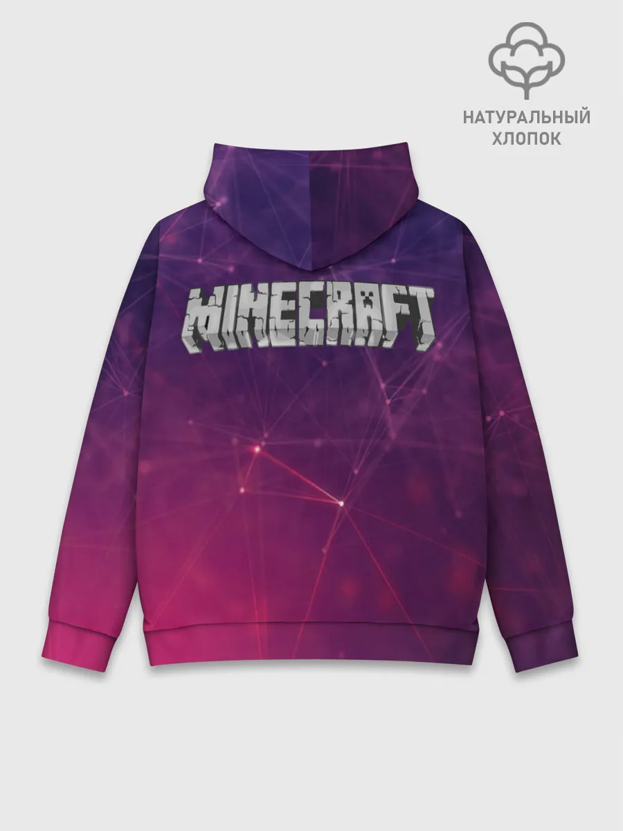 Худи мужской база хлопок / Minecraft