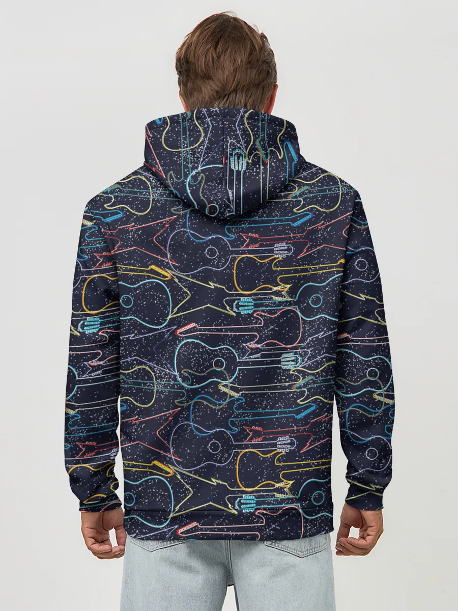 Худи мужской база хлопок / Гитары