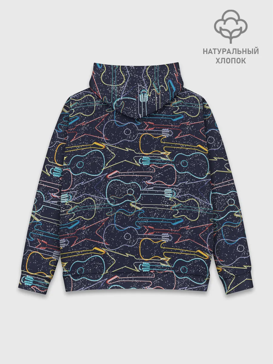 Худи мужской база хлопок / Гитары