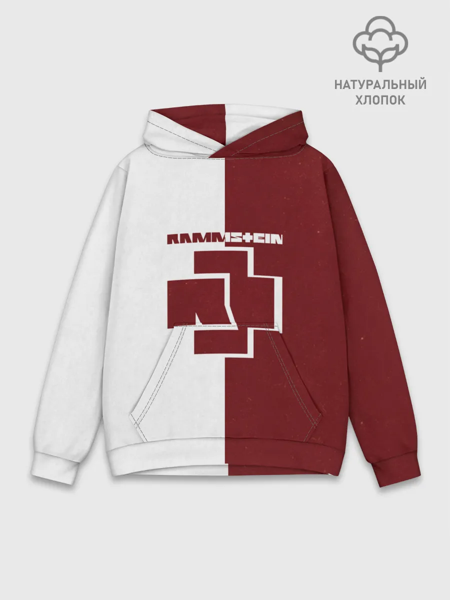 Худи мужской база хлопок / Rammstein