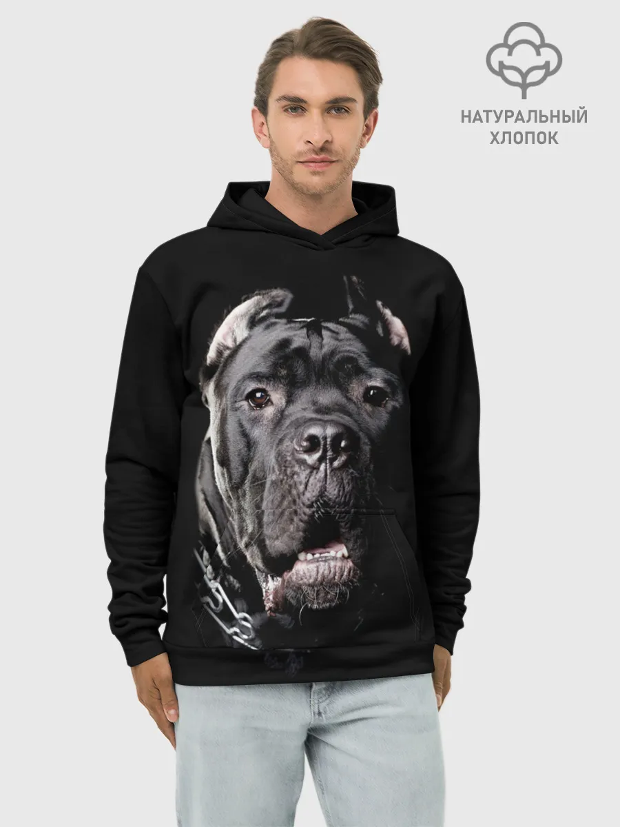 Худи мужской база хлопок / Мастиф