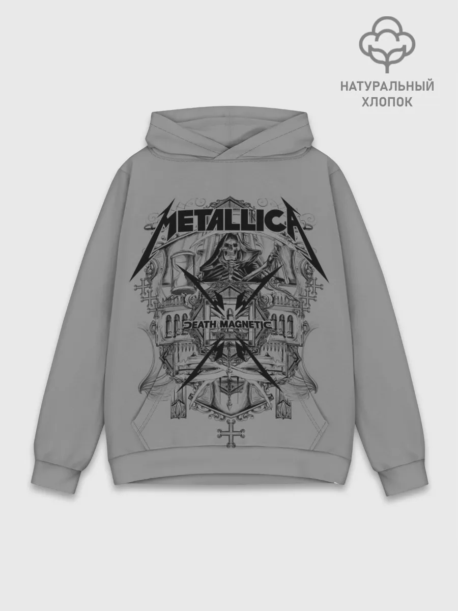 Худи мужской база хлопок / Metallica