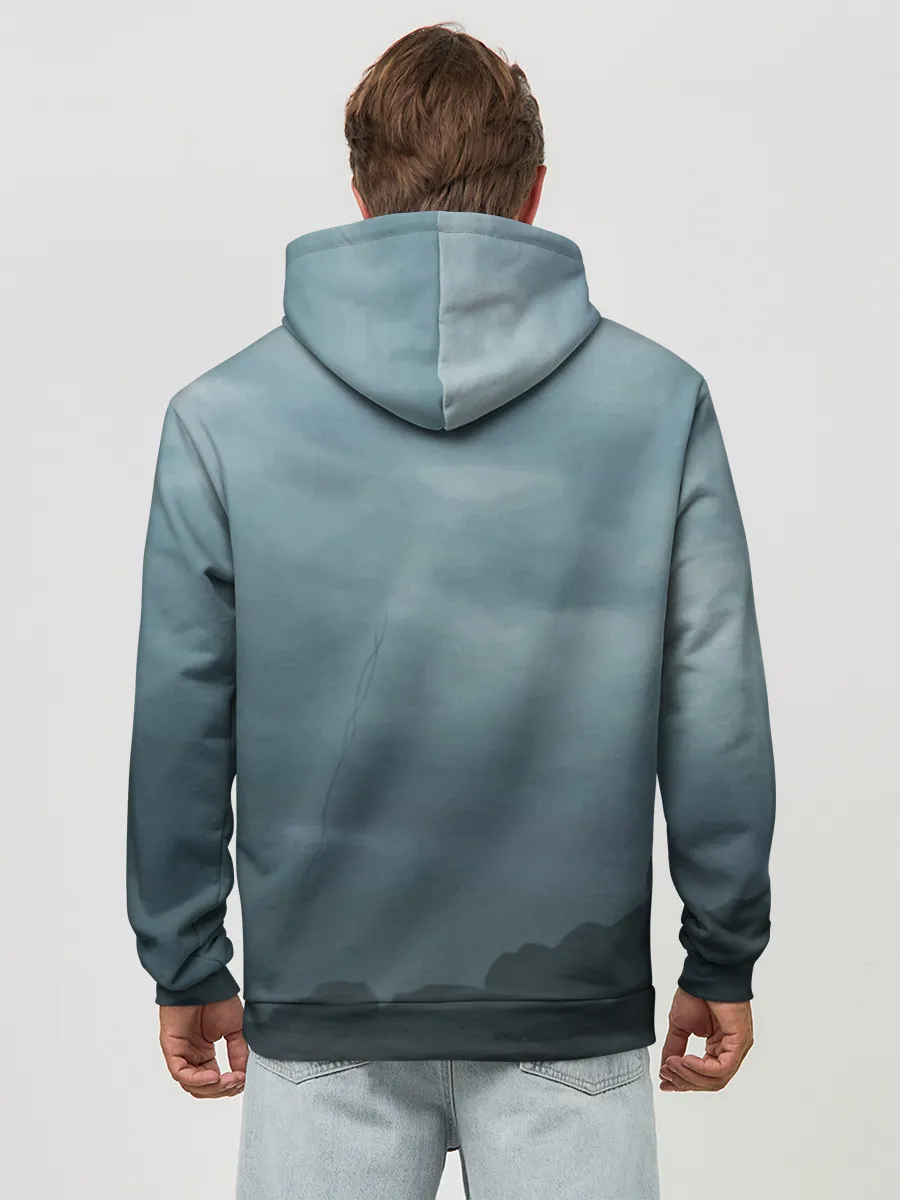 Худи мужской база хлопок / Сэм - DEATH STRANDING