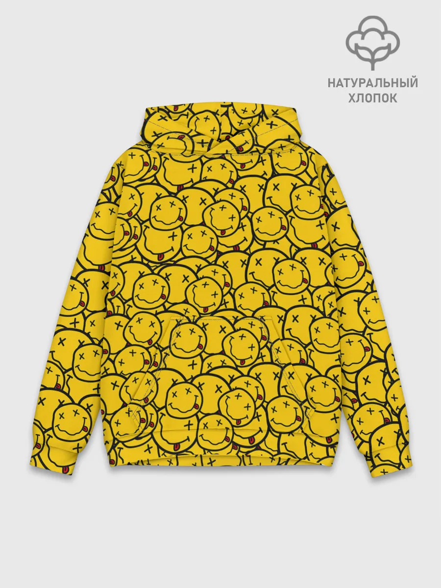 Худи мужской база хлопок / NIRVANA