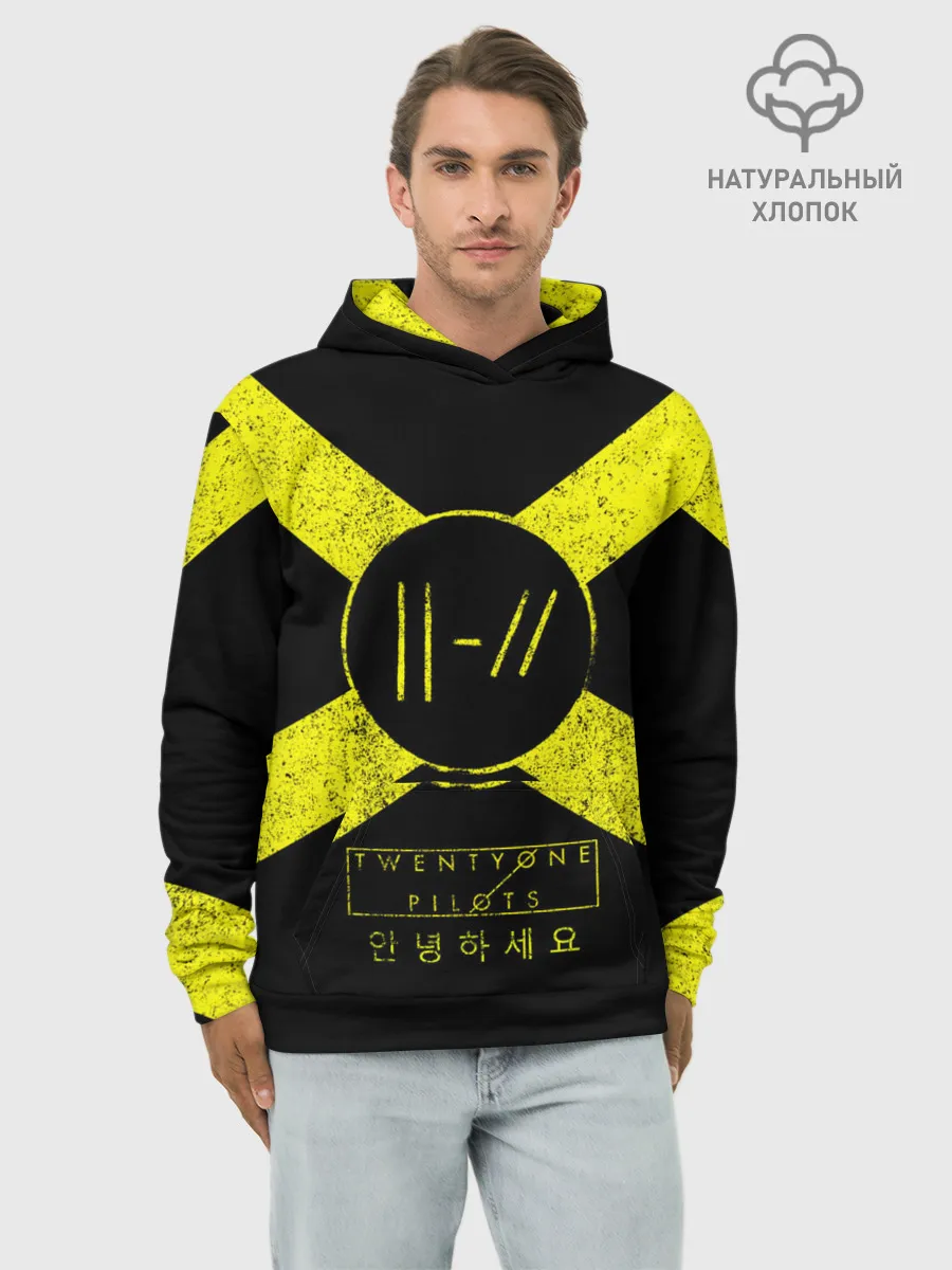 Худи мужской база хлопок / Twenty One Pilots 13