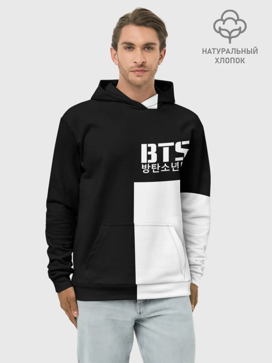 Худи мужской база хлопок / BTS [9]