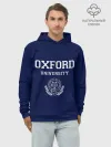 Худи мужской база хлопок / University of Oxford_форма