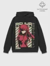 Худи мужской база хлопок / Evangelion Asuka