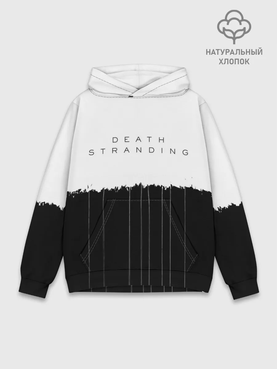 Худи мужской база хлопок / DEATH STRANDING