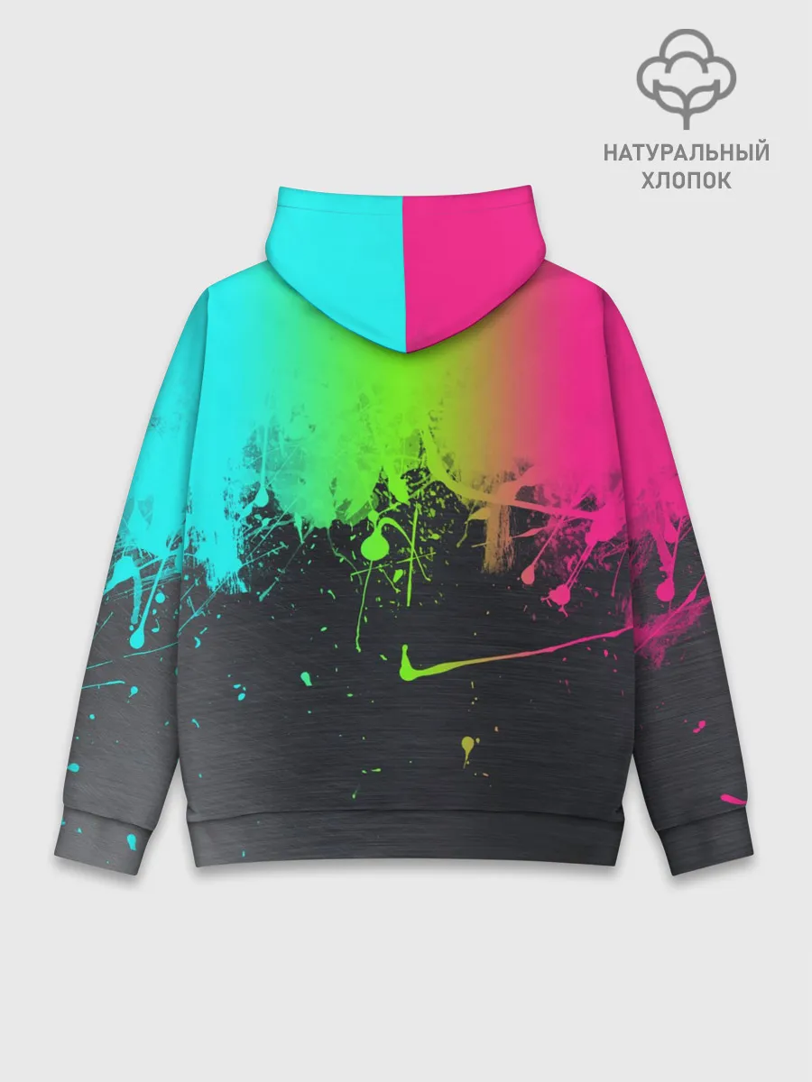 Худи мужской база хлопок / Фосфор