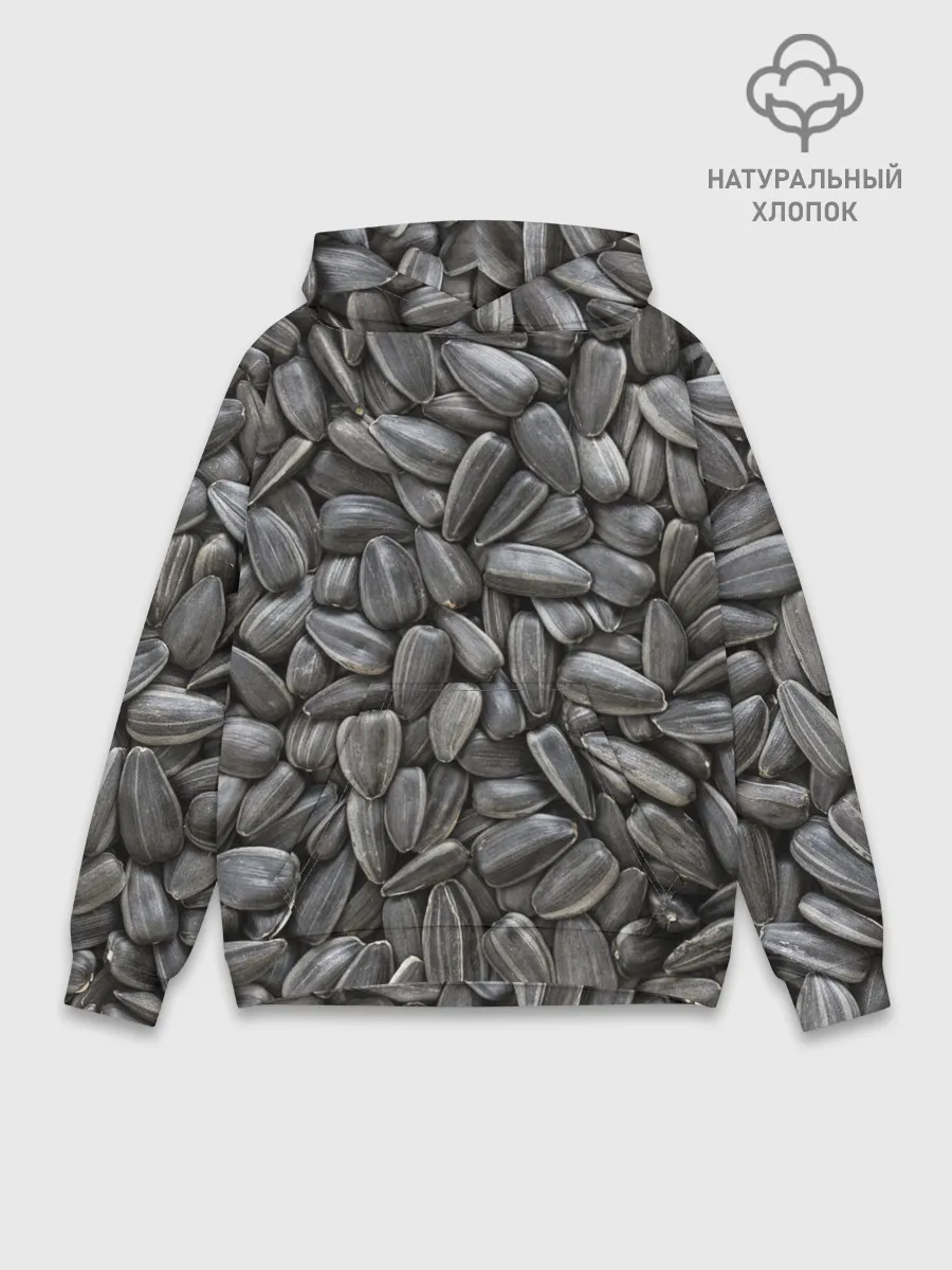 Худи мужской база хлопок / Семечки