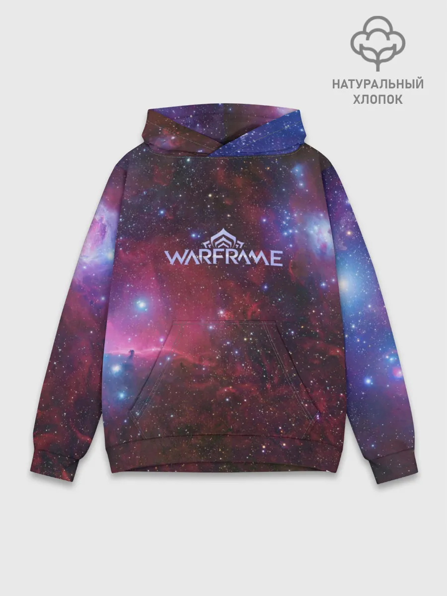 Худи мужской база хлопок / Warframe Logo