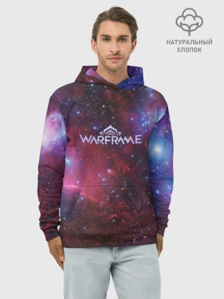 Худи мужской база хлопок / Warframe Logo
