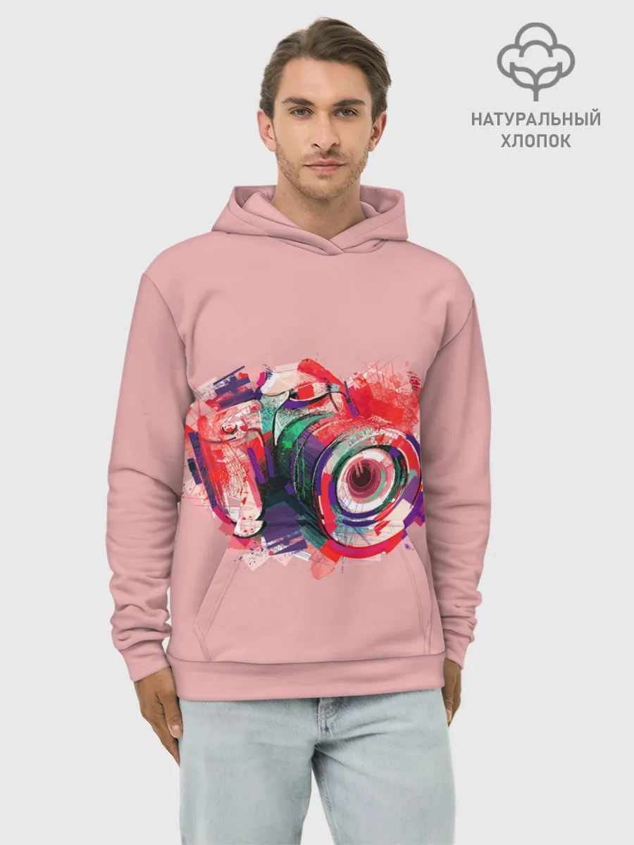 Худи мужской база хлопок / Я Фотограф