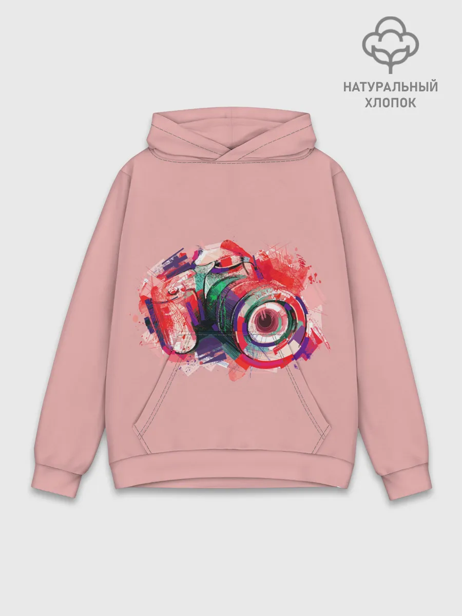 Худи мужской база хлопок / Я Фотограф