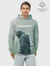 Худи мужской база хлопок / Чернобыль