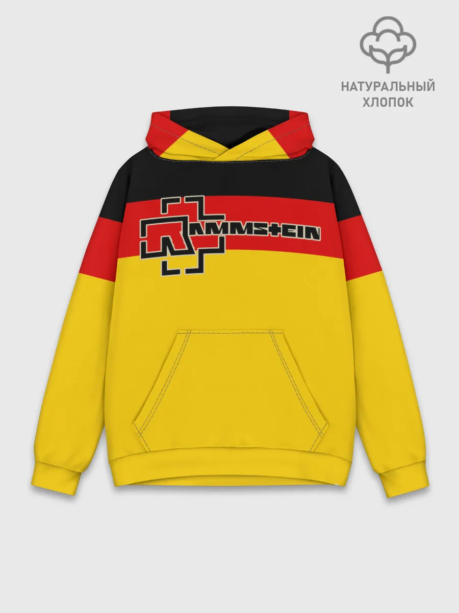Худи мужской база хлопок / Rammstein