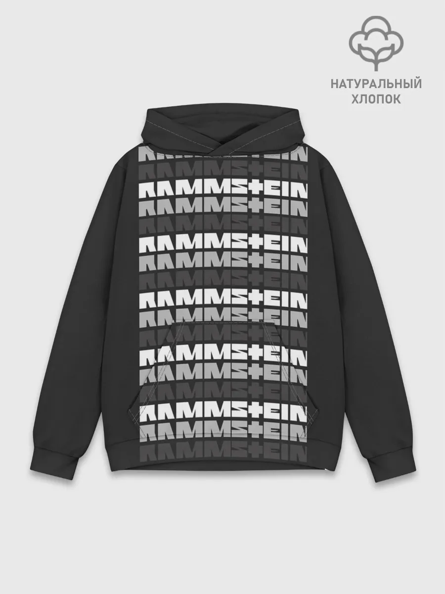 Худи мужской база хлопок / Rammstein