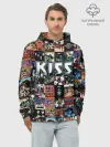 Худи мужской база хлопок / Kiss