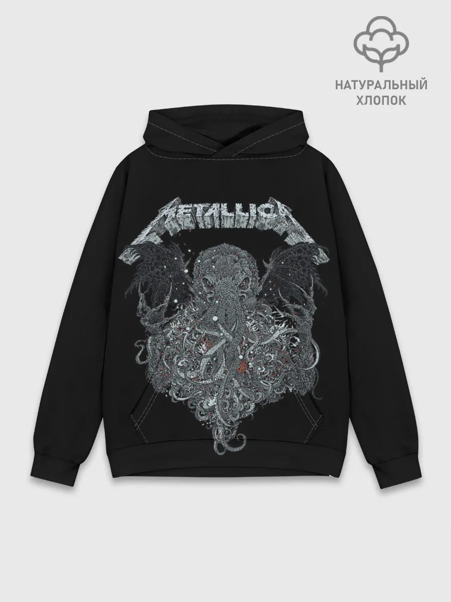 Худи мужской база хлопок / Metallica