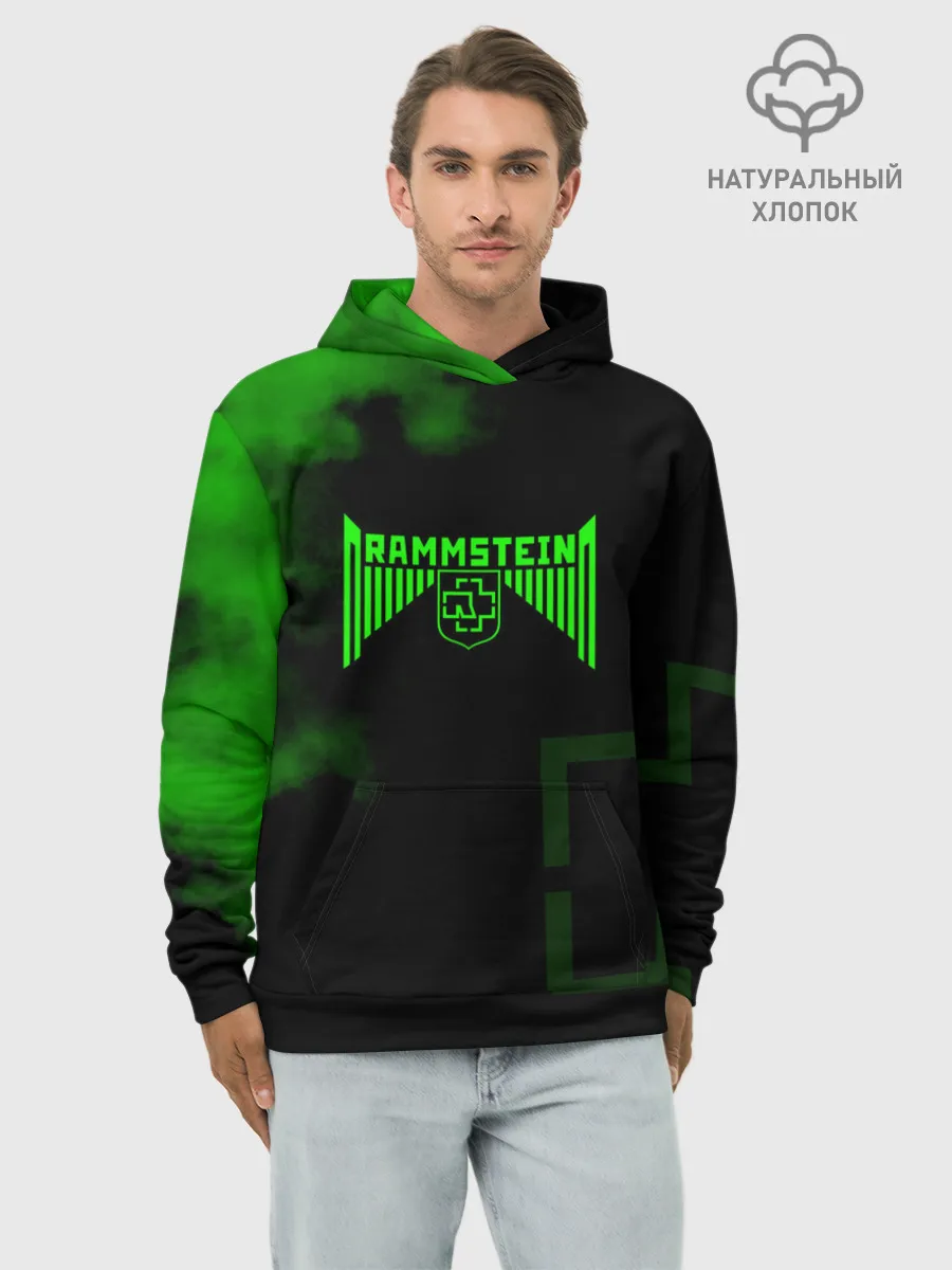 Худи мужской база хлопок / Rammstein