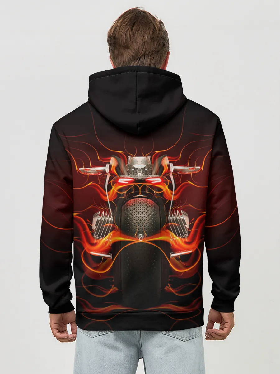 Худи мужской база хлопок / Rammstein