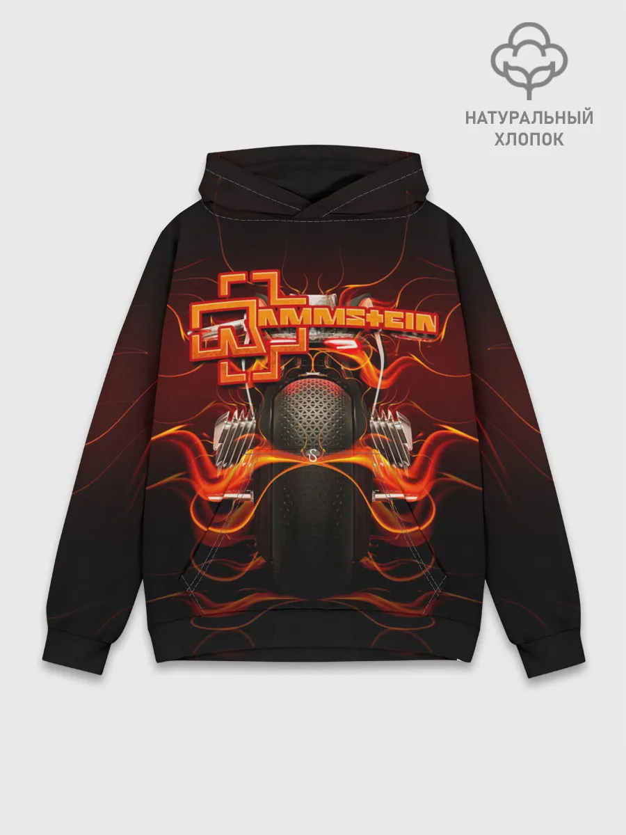 Худи мужской база хлопок / Rammstein