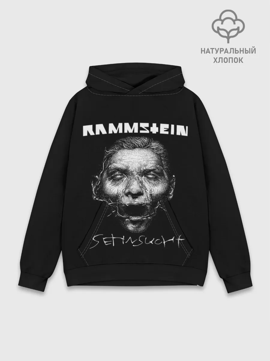 Худи мужской база хлопок / Rammstein