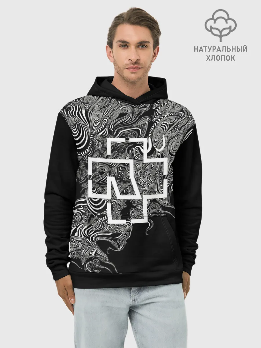 Худи мужской база хлопок / Rammstein