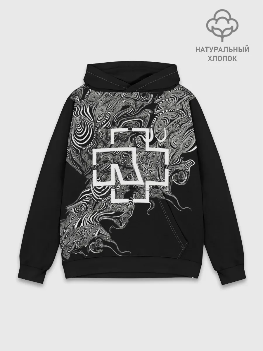 Худи мужской база хлопок / Rammstein