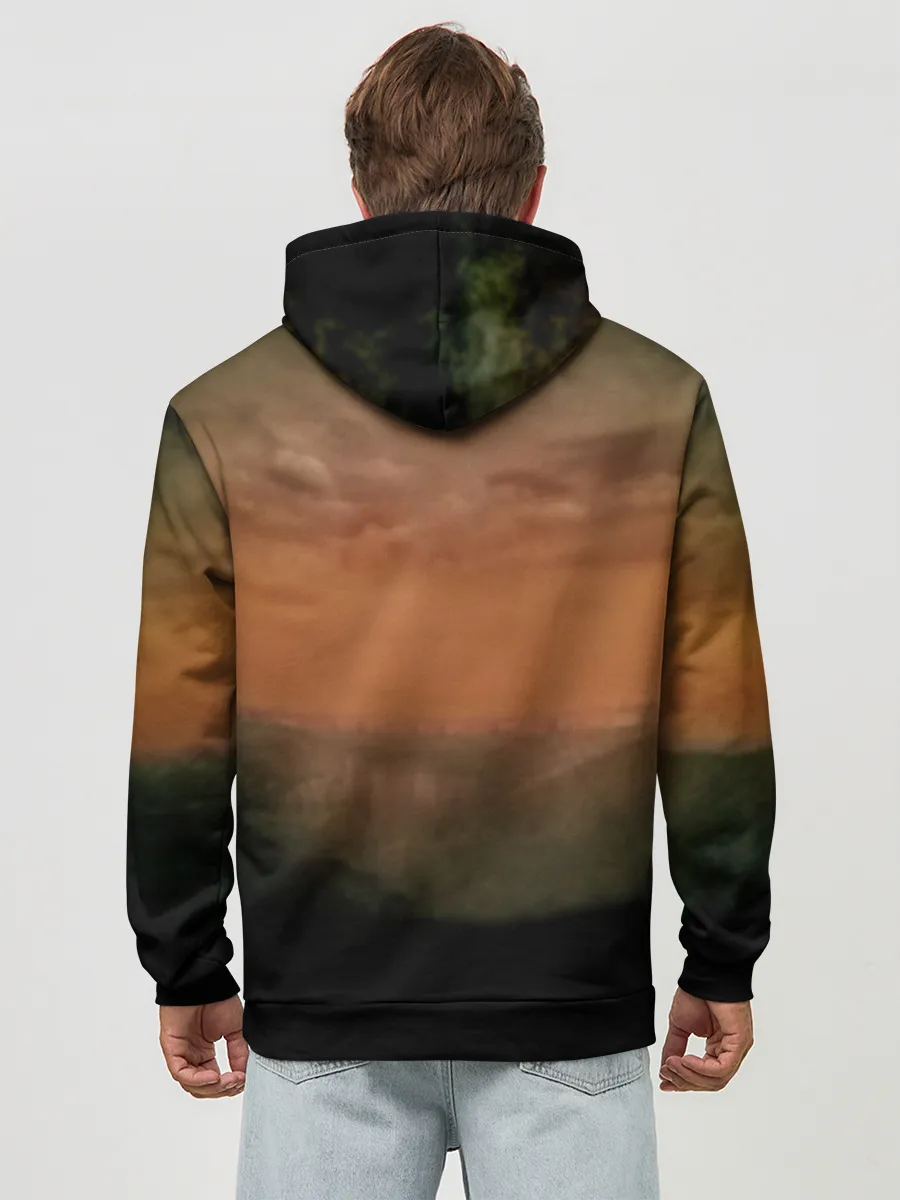 Худи мужской база хлопок / Чернобыль 9