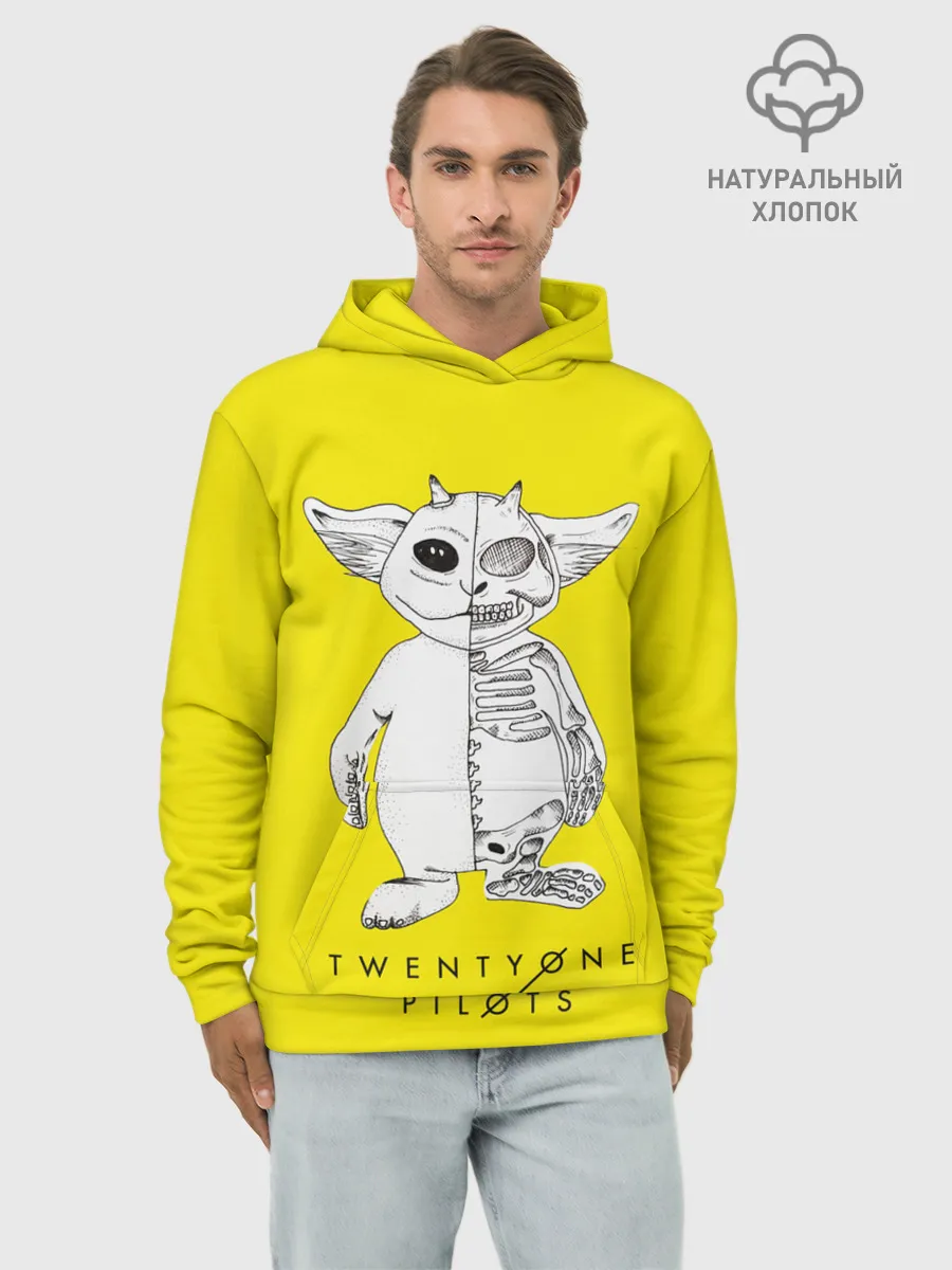 Худи мужской база хлопок / TWENTY ONE PILOTS