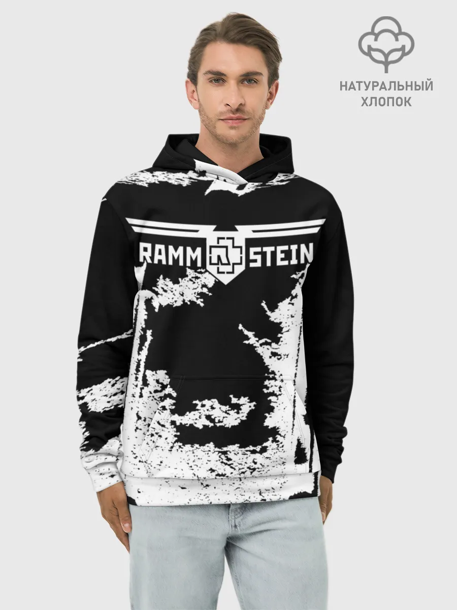 Худи мужской база хлопок / Rammstein