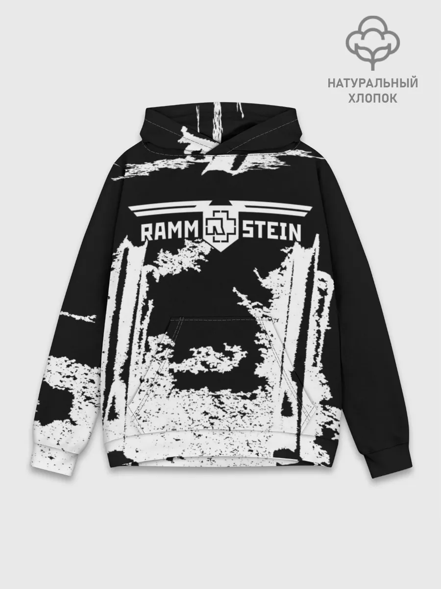 Худи мужской база хлопок / Rammstein